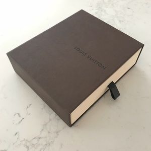 Authentic Louis Vuitton Gift Box with Tissue Paper